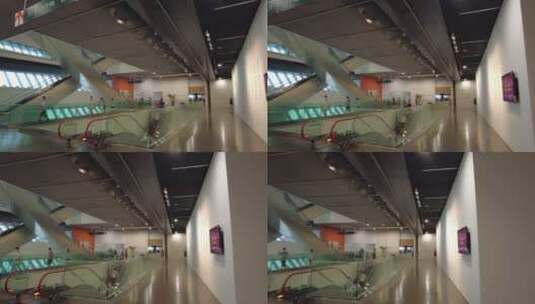 上海美术馆中华艺术宫4K实拍素材高清在线视频素材下载