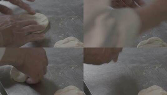 馅饼制作LOG视频素材高清在线视频素材下载