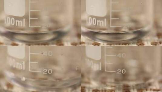 【镜头合集】烧杯化学品甲醇高清在线视频素材下载