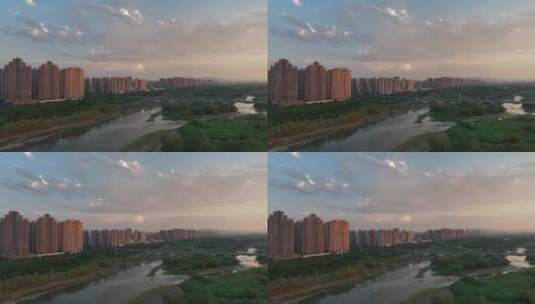 洛阳洛河城市建设企业宣传片航拍高清在线视频素材下载