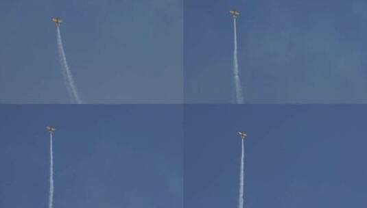 航空涡喷嘉年华飞行表演高清在线视频素材下载