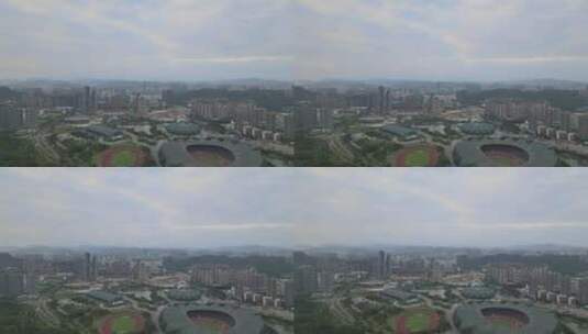 深圳市龙岗区体育中心高清在线视频素材下载