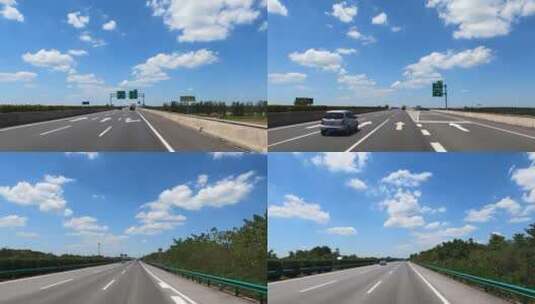 高速公路行车高清在线视频素材下载