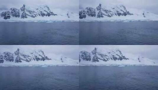 美丽的冰山风景高清在线视频素材下载