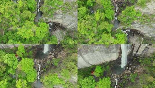 山间溪流瀑布风景空镜合集高清在线视频素材下载