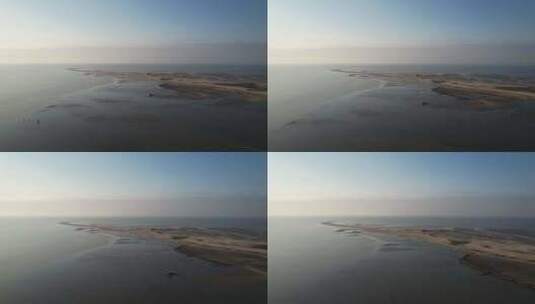 湛江市北部湾角头沙沙滩海景高清在线视频素材下载