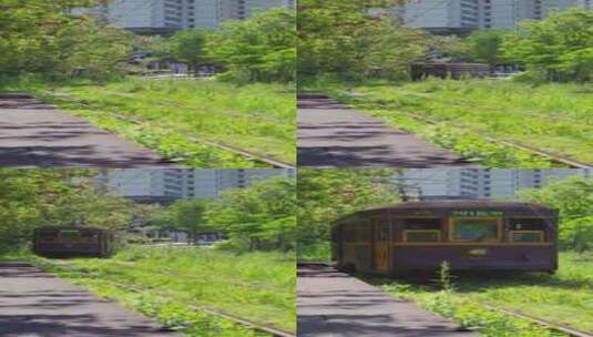 有轨电车 童话里的火车，宫崎骏的火车高清在线视频素材下载
