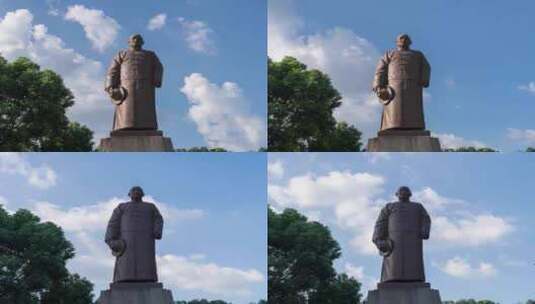 【延时】辛亥革命武昌起义纪念馆高清在线视频素材下载