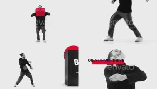 舞蹈和节奏排版宣传片展示AE模板高清AE视频素材下载