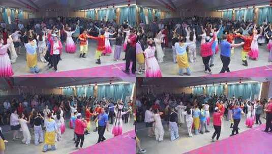 莎车县 十二木卡姆演艺中心 十二木卡姆表演高清在线视频素材下载