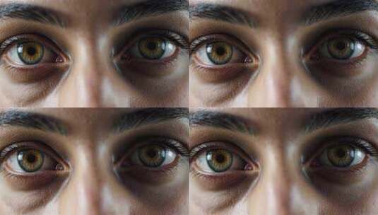 人物眼睛微距特写素材高清在线视频素材下载