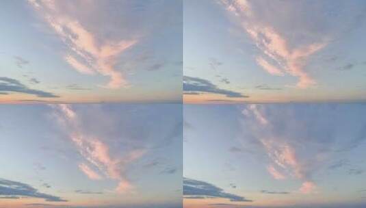日落时分的云高清在线视频素材下载