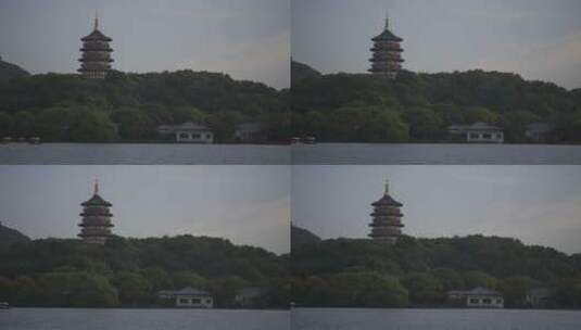 杭州西湖春天实景拍摄高清在线视频素材下载