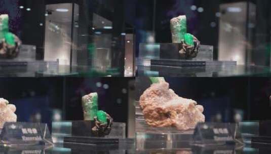 翡翠祖母绿珠宝宝石昂贵拍卖高清在线视频素材下载
