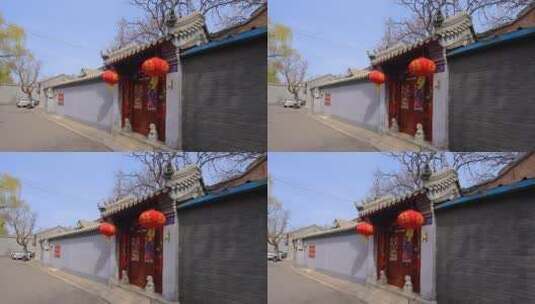 4K拍摄北京胡同高清在线视频素材下载