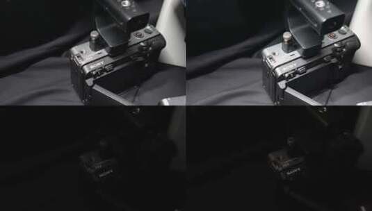 一台相机扫光特写高清在线视频素材下载
