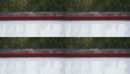 景德镇御窑博物馆遗址围墙高清在线视频素材下载