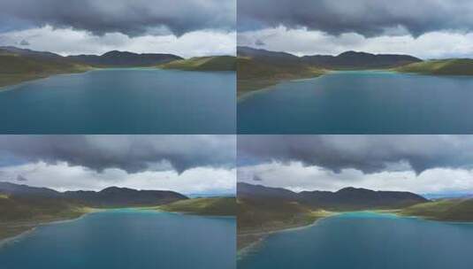 西藏羊卓雍措羊湖高清在线视频素材下载
