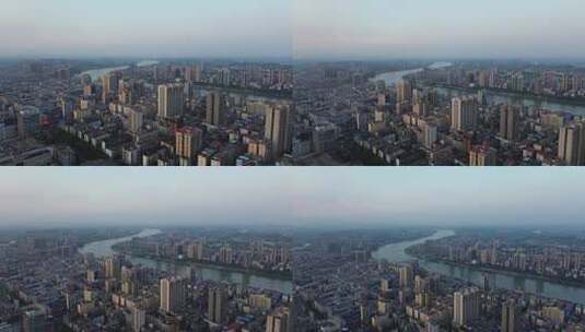 衡阳城市航拍高清在线视频素材下载