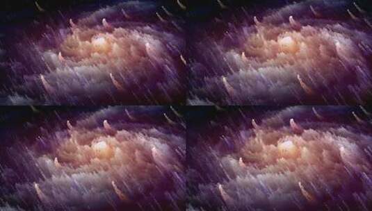 粒子唯美绚丽宇宙星河视频素材高清在线视频素材下载