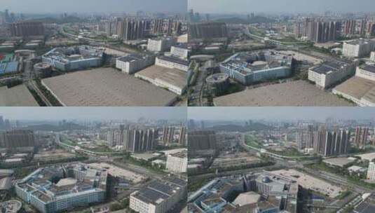 深圳坪山比亚迪汽车生产基地高清在线视频素材下载