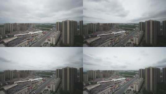 城市建筑 延时 金沙湖 杭州金沙湖大剧院 4K高清在线视频素材下载