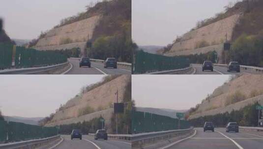 高速公路行驶高清在线视频素材下载