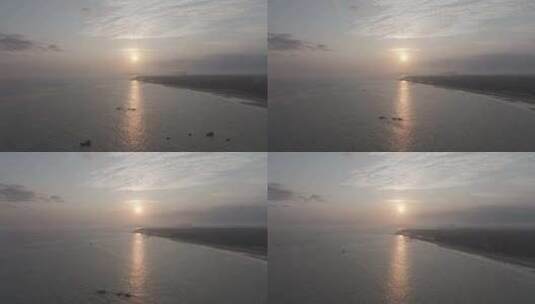 茂名海上云海平流雾高清在线视频素材下载