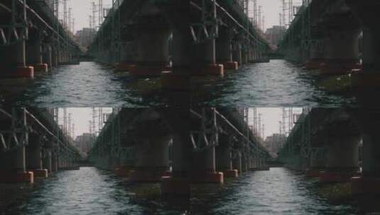 北京城市副中心通州的桥高清在线视频素材下载