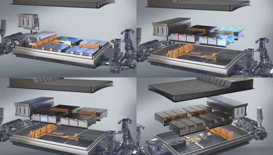 新能源电池高清在线视频素材下载