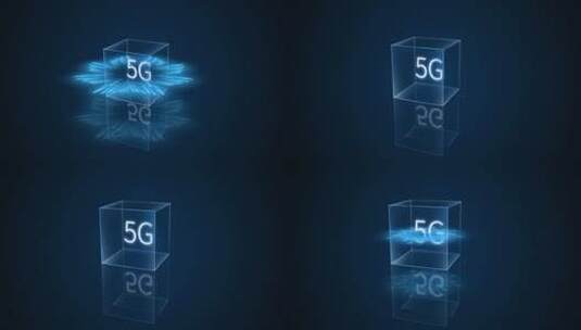 5G科技A 3科技模板 5g 未来科技高清AE视频素材下载