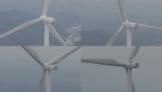 三一重能风力发电车高清在线视频素材下载