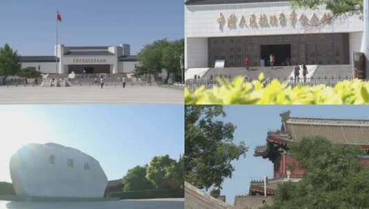 中国人民抗日战争纪念馆卢沟桥高清在线视频素材下载