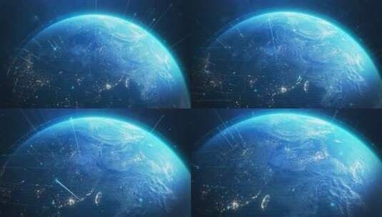 【4K】地球-03高清在线视频素材下载