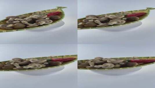 香菇4K实拍视频高清在线视频素材下载