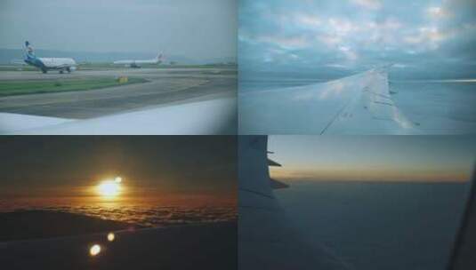 飞行旅程高清在线视频素材下载