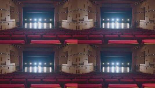 大剧院舞台空镜高清在线视频素材下载