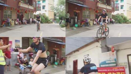 自行车比赛3高清在线视频素材下载