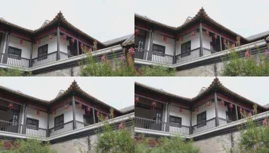 岭南古园林建筑艺术高清在线视频素材下载