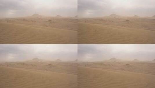 沙漠风沙流动高清在线视频素材下载