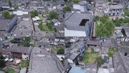 黄山黟县宏村景区街道高清在线视频素材下载