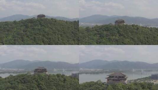 富阳东吴文化公园高清在线视频素材下载