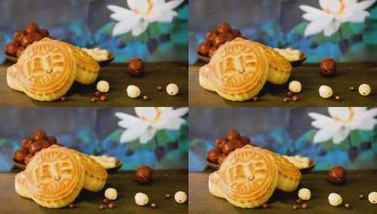 中秋节月饼素材高清在线视频素材下载