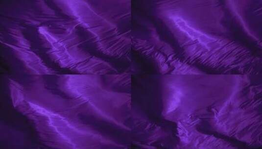 4k紫色丝绸飘动高清在线视频素材下载