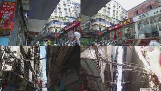 九江商业街高清在线视频素材下载