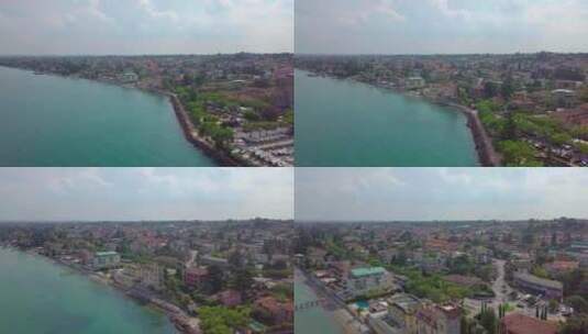 海边城市的风景高清在线视频素材下载