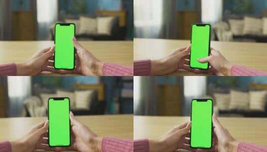 苹果手机 绿屏 扣像高清在线视频素材下载
