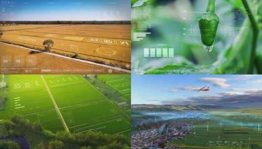 精品 · 震撼科技农业特效合成AE模板高清AE视频素材下载