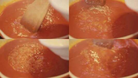 高压锅焖养生番茄牛尾 (12)高清在线视频素材下载