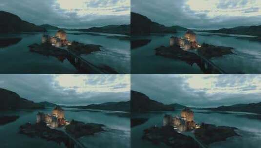 海边的城堡高清在线视频素材下载